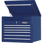 Proto® 450HS 34" Top Chest - 6 Drawer, Blue - A1 Tooling
