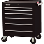 Proto® 450HS 34" Roller Cabinet - 6 Drawer, Black - A1 Tooling