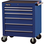 Proto® 450HS 34" Roller Cabinet - 6 Drawer, Blue - A1 Tooling