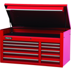 Proto® 450HS 50" Top Chest - 10 Drawer, Red - A1 Tooling