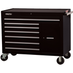 Proto® 450HS 50" Workstation - 7 Drawer & 1 Shelf, Black - A1 Tooling