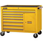 Proto® 450HS 50" Workstation - 7 Drawer & 1 Shelf, Yellow - A1 Tooling