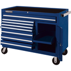 Proto® 450HS 50" Workstation - 8 Drawer & 1 Shelf, Blue - A1 Tooling