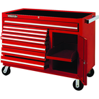 Proto® 450HS 50" Workstation - 8 Drawer & 1 Shelf, Red - A1 Tooling