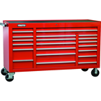 Proto® 450HS 67" Workstation - 20 Drawer, Red - A1 Tooling