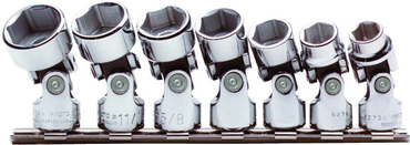 Proto® 3/8" Drive 7 Piece Universal Socket Set - 6 Point - A1 Tooling