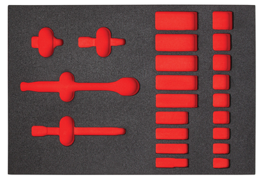 Proto® Foam Tray for Tool Set J52134 with Precision 90 Ratchet- 11x16" - A1 Tooling