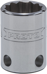 Proto® Tether-Ready 3/8" Drive Socket 15 mm - 12 Point - A1 Tooling