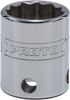 Proto® Tether-Ready 3/8" Drive Socket 17 mm - 12 Point - A1 Tooling