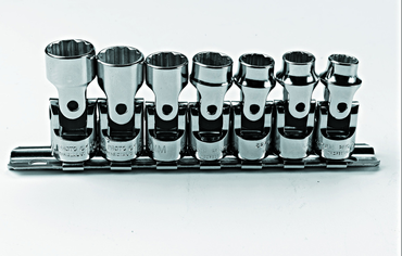 Proto® 3/8" Drive 7 Piece Metric Universal Socket Set - 12 Point - A1 Tooling