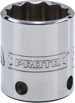 Proto® Tether-Ready 3/8" Drive Socket 21 mm - 12 Point - A1 Tooling