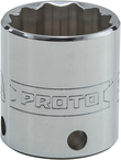 Proto® Tether-Ready 3/8" Drive Socket 24 mm - 12 Point - A1 Tooling