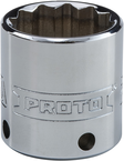 Proto® Tether-Ready 3/8" Drive Socket 25 mm - 12 Point - A1 Tooling