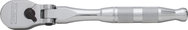Proto® 1/4" Drive Flex Head Precision 90 Pear Head Ratchet Long 9"- Full Polish - A1 Tooling