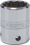 Proto® Tether-Ready 1/2" Drive Socket 23 mm - 12 Point - A1 Tooling