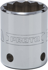 Proto® Tether-Ready 1/2" Drive Socket 24 mm - 12 Point - A1 Tooling