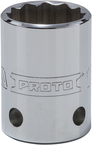 Proto® Tether-Ready 1/2" Drive Socket 13/16" - 12 Point - A1 Tooling