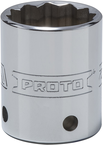 Proto® Tether-Ready 1/2" Drive Socket 27 mm - 12 Point - A1 Tooling