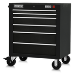 Proto® 550S 34" Roller Cabinet - 6 Drawer, Gloss Black - A1 Tooling