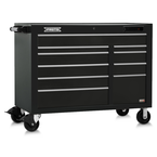 Proto® 550E 50" Front Facing Power Workstation w/ USB - 10 Drawer, Gloss Black - A1 Tooling