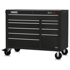 Proto® 550E 50" Power Workstation - 10 Drawer, Gloss Black - A1 Tooling