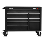 Proto® 550S 50" Workstation - 10 Drawer, Gloss Black - A1 Tooling