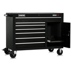 Proto® 550S 50" Workstation - 7 Drawer & 1 Shelf, Gloss Black - A1 Tooling