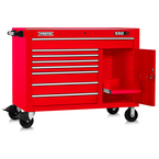 Proto® 550S 50" Workstation - 8 Drawer & 1 Shelf, Gloss Red - A1 Tooling