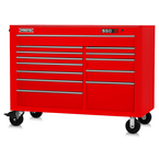 Proto® 550S 57" Workstation - 13 Drawer, Gloss Red - A1 Tooling