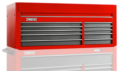 Proto® 550S 66" Top Chest - 10 Drawer, Gloss Red - A1 Tooling