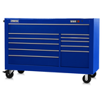 Proto® 550S 66" Workstation - 11 Drawer, Gloss Blue - A1 Tooling