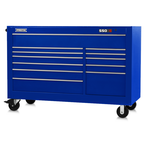 Proto® 550S 66" Workstation - 12 Drawer, Gloss Blue - A1 Tooling