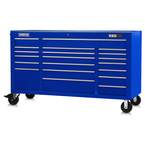 Proto® 550S 67" Workstation - 20 Drawer, Gloss Blue - A1 Tooling