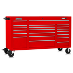 Proto® 550S 67" Workstation - 20 Drawer, Gloss Red - A1 Tooling