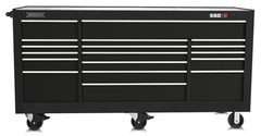 Proto® 550S 88" Workstation - 20 Drawer, Gloss Black - A1 Tooling