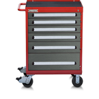 Proto® 560S 30" Roller Cabinet- 6 Drawer- Safety Red & Gray - A1 Tooling