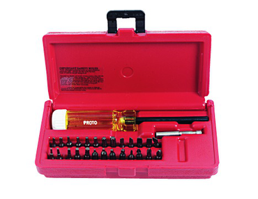 Proto® 28 Piece Magnetic Screwdriver Bit Set - A1 Tooling