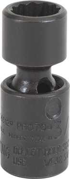 Proto® 1/4" Drive Universal Impact Socket 7/16" - 12 Point - A1 Tooling