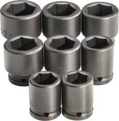 Proto® 3/4" Drive 8 Piece Impact Socket Set - 6 Point - A1 Tooling