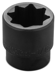 Proto® 1/2" Drive Impact Socket 1-1/16" - 8 Point - A1 Tooling