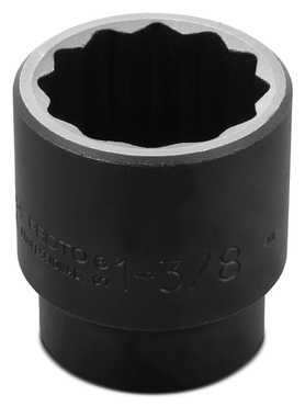 Proto® 1/2" Drive Impact Socket 1-3/8" - 12 Point - A1 Tooling