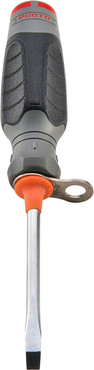 Proto® Tether-Ready Duratek Slotted Keystone Round Bar Screwdriver - 1/4" x 4" - A1 Tooling