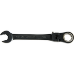 Proto® Black Chrome Combination Locking Flex-Head Ratcheting Wrench 11 mm - Spline - A1 Tooling