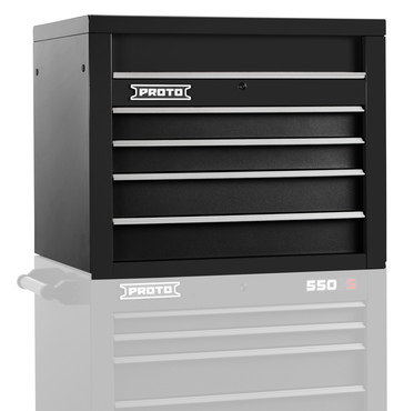 Proto® 550S 34" Top Chest - 4 Drawer, Dual Black - A1 Tooling