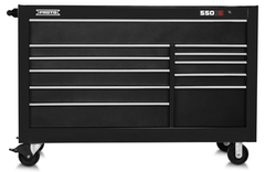 Proto® 550S 66" Workstation - 11 Drawer, Dual Black - A1 Tooling