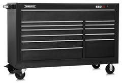 Proto® 550S 66" Workstation - 12 Drawer, Dual Black - A1 Tooling