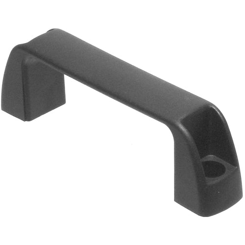 Model 71162, Plastic Bridge Top Mount Pull Handle, 5.20″ Mounting Centers, 5/16″ Mount Hole, Matte Black Color - A1 Tooling