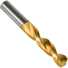 #1 Precision Twist Drill HSS TiN QC 135 Stub Drill Short ANSI Series QC41G E-code # QC41GN1 - A1 Tooling