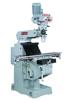 Electronic Variable Speed Vertical Mill - R-8 Spindle - 10 x 54'' Table Size - Box Way - 3HP - 3PH - 440V Motor - A1 Tooling