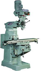 Electronic Variable Speed Vertical Mill UL - R-8 Spindle - 9 x 49'' Table Size - 3HP - 3PH - 220V Motor - A1 Tooling